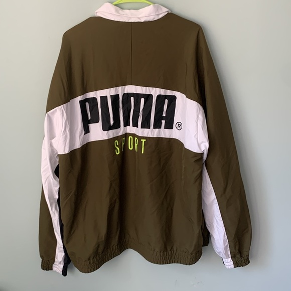 Puma Sport Olive TFS track jacket - Picture 3 of 6